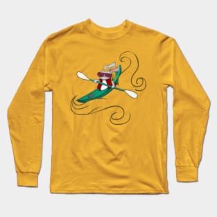 Bunny kayaking Long Sleeve T-Shirt